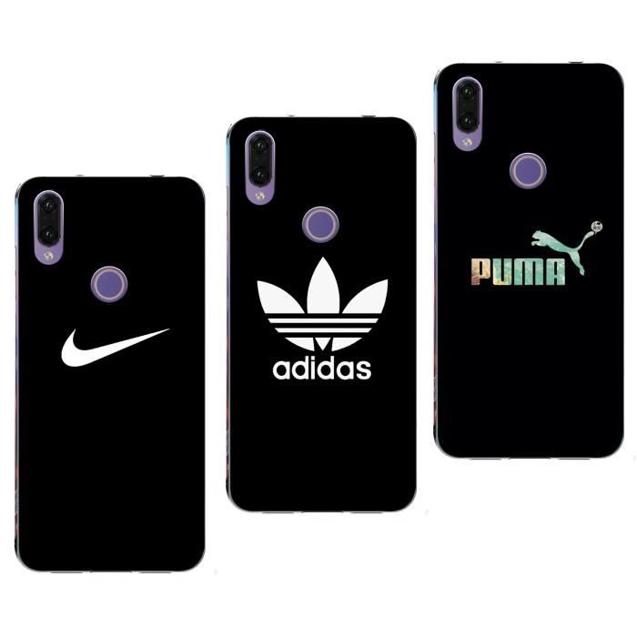 3 X Coque Huawei P20 lite Adidas Doux Souple Transparent TPU