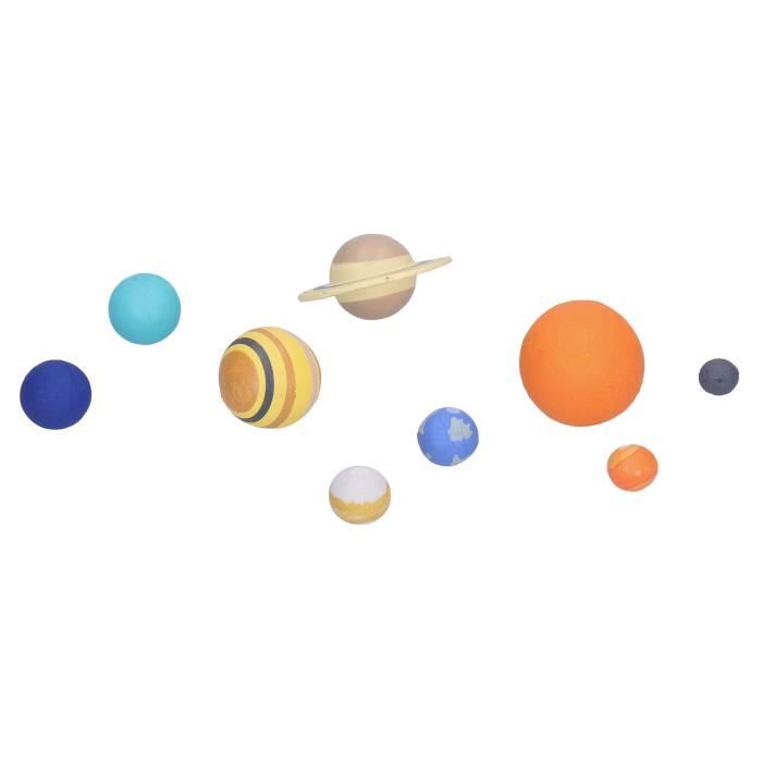 Autocollants Muraux Espace - 142 Stickers Planètes, Fusées, Étoiles - Vinyle Amovible Pour Chambre Enfant