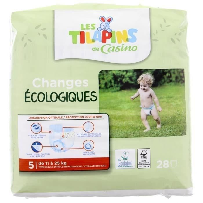 Les Tilapins Couches Ecologiques Taille 5 28 Couches Cdiscount Puericulture Eveil Bebe Les Tilapins Couches Ecologiques Taille 5 28 Couches Cdiscount Puericulture Eveil Bebe