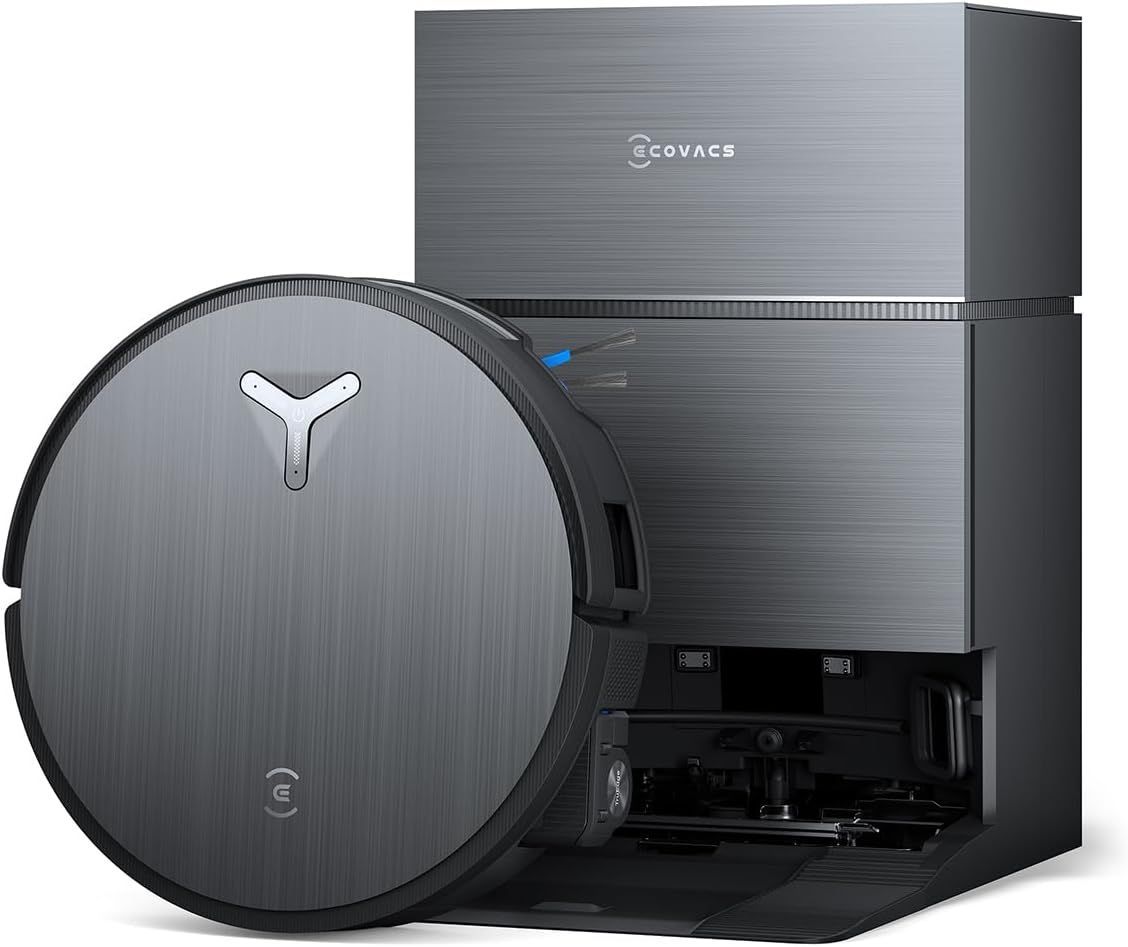 ECOVACS X11 PRO OMNI - Robot Aspirateur Laveur avec Blast - 19500 Pa - PowerBoost Ultra-Rapide - OZMO Roller 2.0 - ZeroTangle 3.0 - Ecovacs