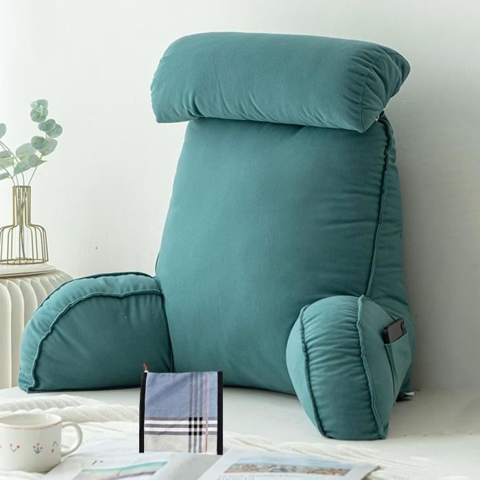 Coussins De Canapé Modernes 30X50 Turquoise Housses De Coussin Lin
