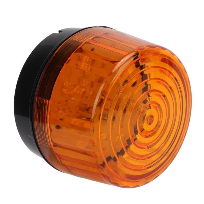 EJ.life Feux de gyrophare d'avertissement à LED 05E LED Avertissement Flash Beacon Lights Yellow Strobe Safety Flash Warning Lamp