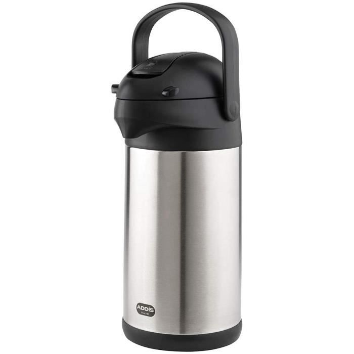 Pichet Isotherme Inox Louis Tellier 2L - Pour Boissons Chaudes/froides, Conservation Longue Durée (Ø21,5x18cm) - 3
