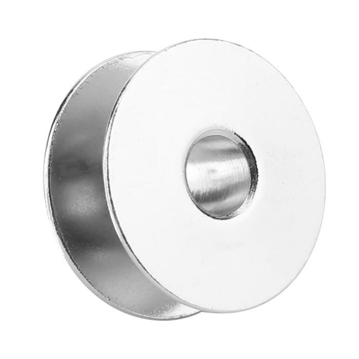 100 Pièces Bobines Métalliques Canettes Machine à Coudre - Bobines Industrielles Universelles
