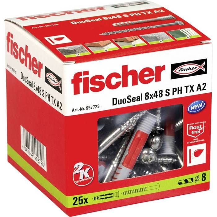 Fischer Cheville étanche DuoSeal Ø8 - vue 2