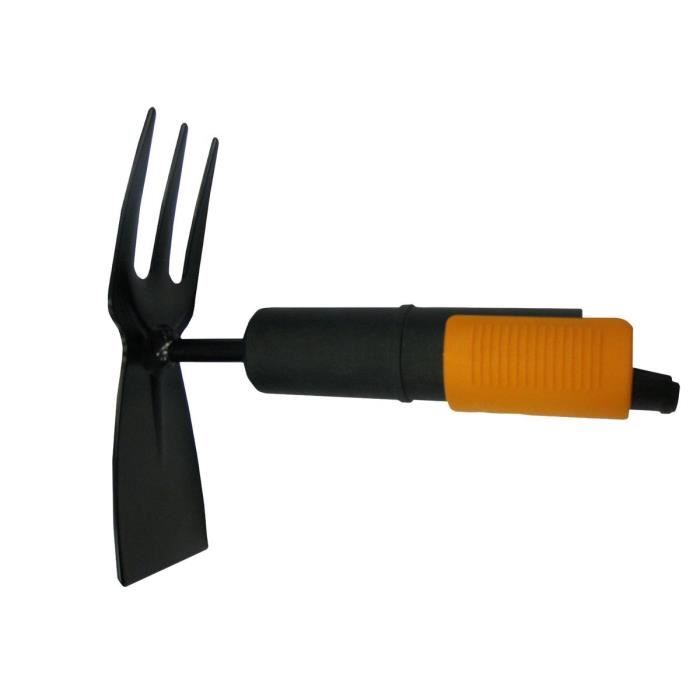 FISKARS Serfouette panne et fourche Quikfit™ avec tête en acier au bore