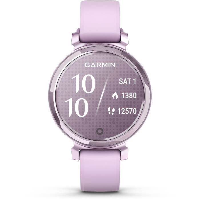 Montre connectée - GARMIN - Lily 2 - 254 x 213 mm - Lilac avec bracelet Lilas