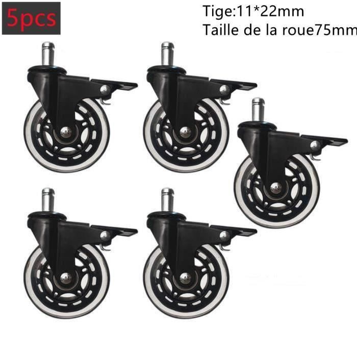 Lot De 2 Roulettes De Remplacement Pour Compresseur D'air - 15,2 Cm, Antidérapantes, Avec Absorption Des Chocs - Vis Incluses