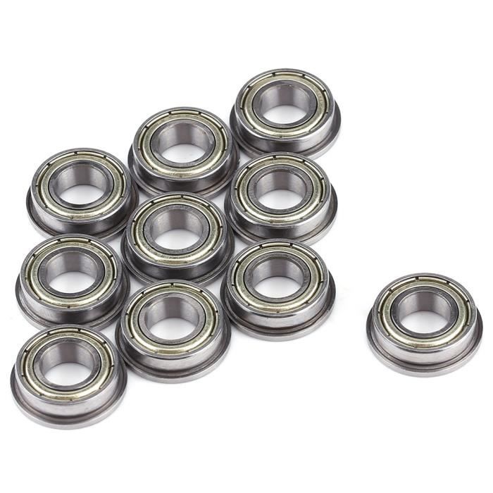 Roulements à Billes 3/4"x1-5/8"x7/16" R12ZZ - 2 Pièces, Acier Chromé, Double Blindage