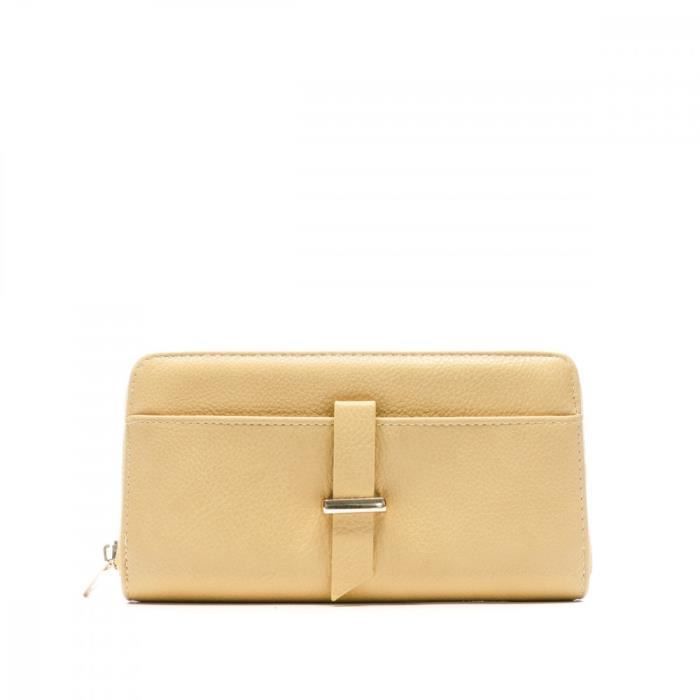 Portefeuille Jaune Femme Lulu Castagnette P09 Cdiscount Bagagerie Maroquinerie