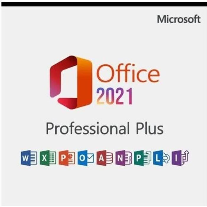 Licence Microsoft Office 2021 – Activation À Vie – 1 PC – Téléchargeable – Windows 7 ou ultérieur