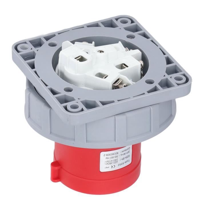 5 Pièces Connecteurs Aviation GX16 4Pins - Prises Mâles Femelles Circulaires 16mm Étanches