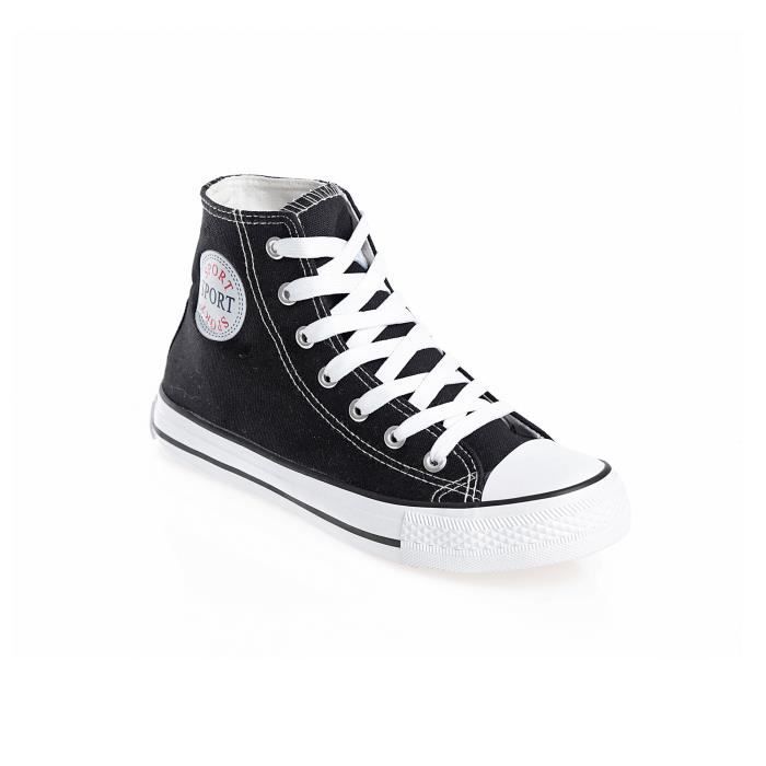 chaussures montantes à lacets
