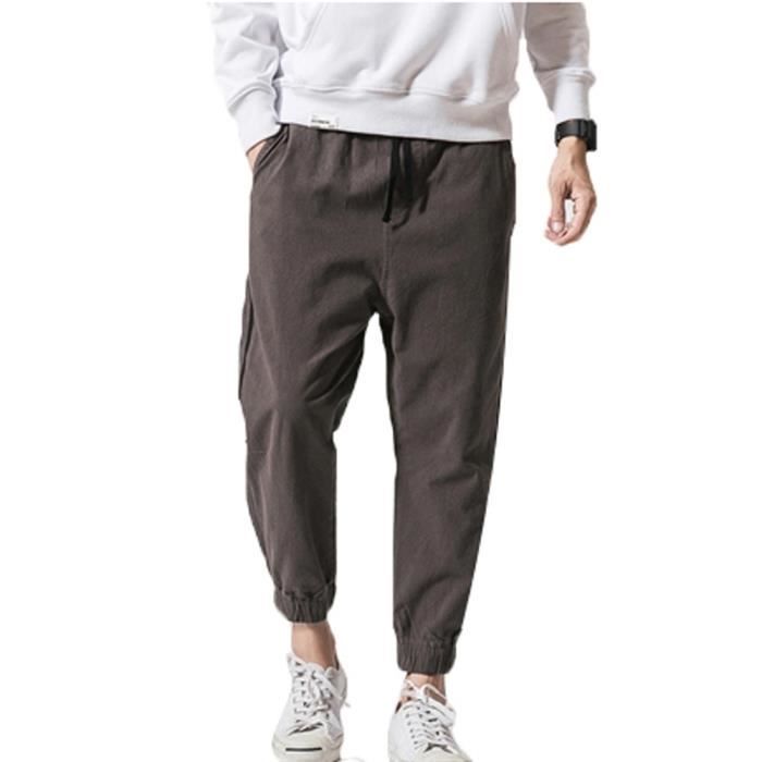 Pantalon jogging léger Fitness Coupe carotte Noir | Decathlon Martinique