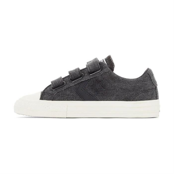 converse enfant cuir scratch