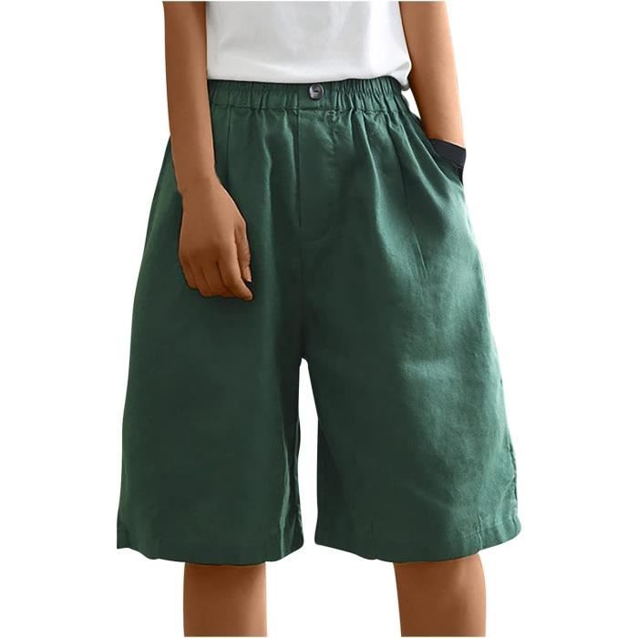 Short femme genoux deals