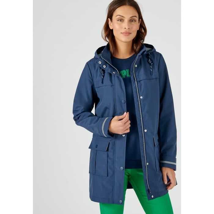 parka - damart - parka détente - bleu marine