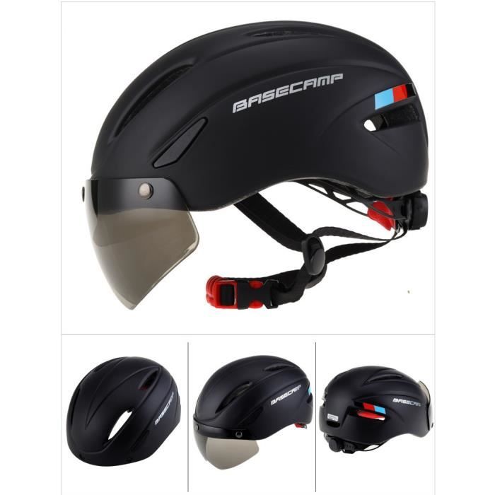 casque vélo visière rétractable