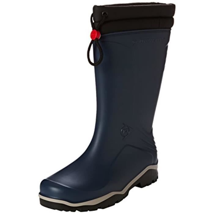 bottes caoutchouc fourrées femme pas cher