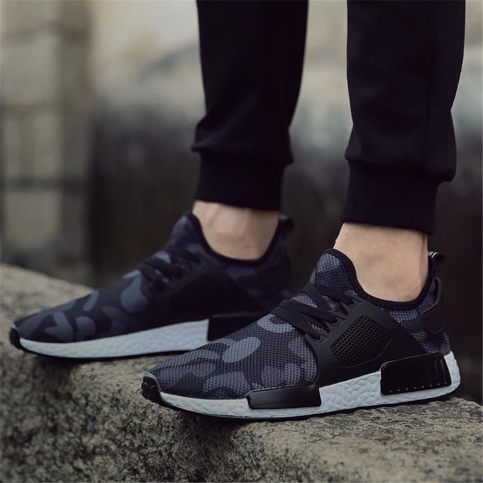 Chaussure De Luxe Homme AFJ JEEP Gris Cuir Grande Taille Gris