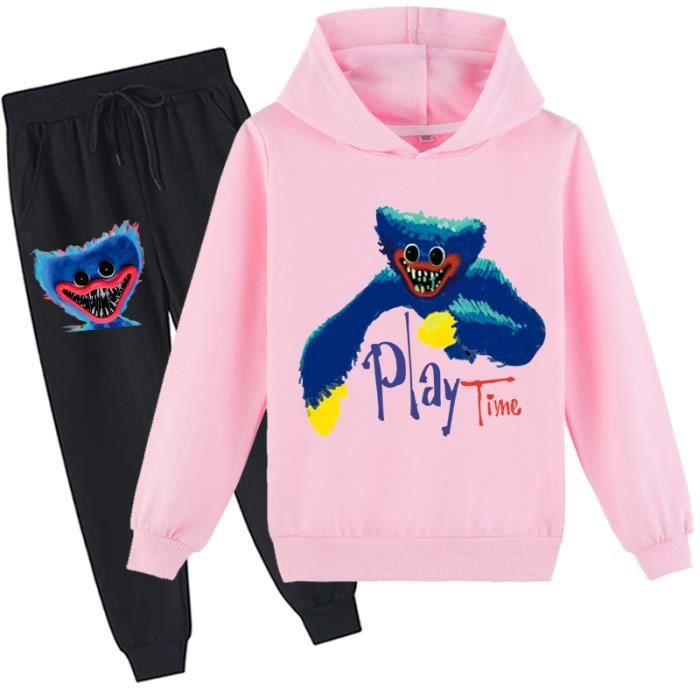 Ensemble De Sport Pour Enfants Fille - Sweat à Capuche Et Legging 2 Pièces - Manches Longues - Taille 7-12 Ans - 2