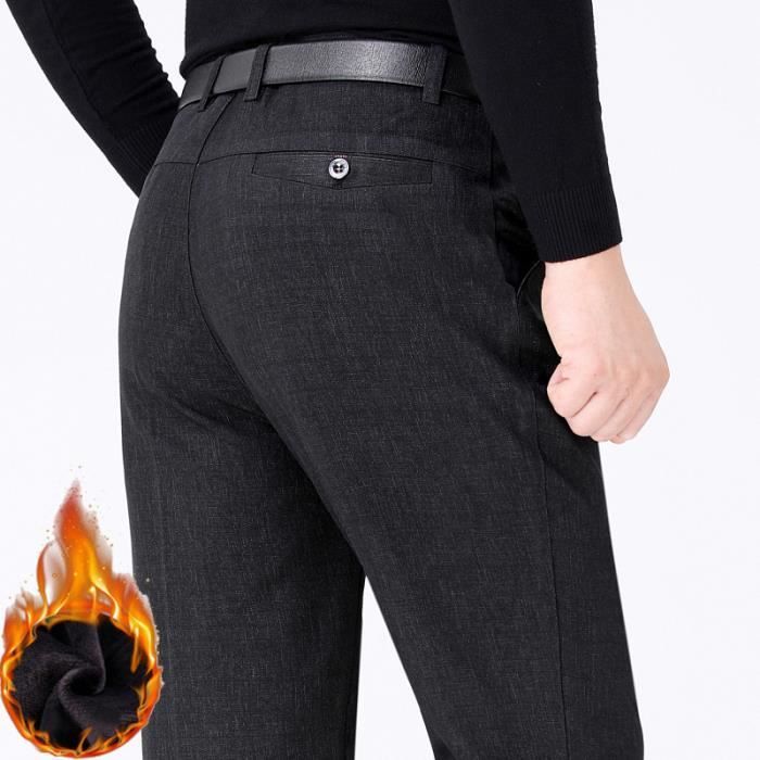 Pantalon Doublé Polaire Homme Pantalon De Randonnée