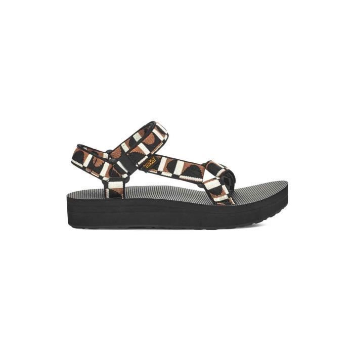 Sandales Teva Femme Midform Universal - Taille 39 EU (8 US), Couleur Crème (Birch), Neuves En Boîte, Talon 3.3 Cm