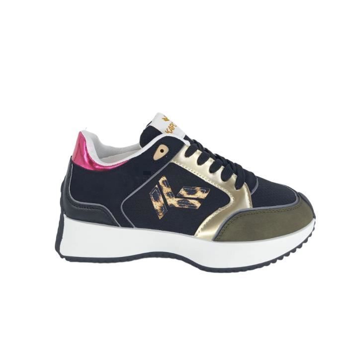 Kaporal KAPORAL - Baskets basses - noire - Noir - 36 - Chaussures Femme