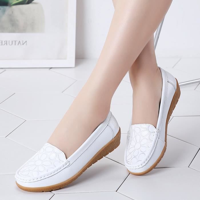 mocassin femme pied sensible pediconfort