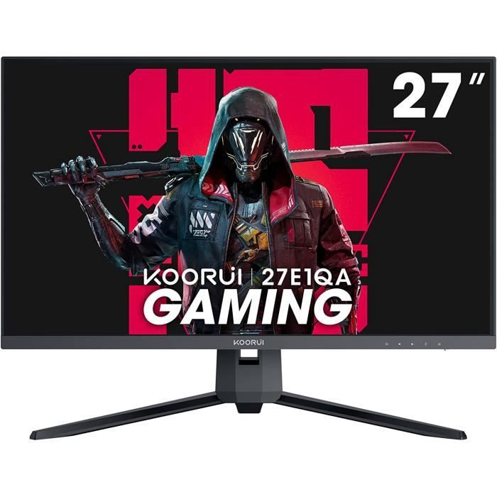Ecran PC Gaming 27 144hz, Dalle VA, Résolution WQHD (2560 x 1440), 1MS,  Display Port & 2X HDMI, FreeSync, Noir - Cdiscount Informatique