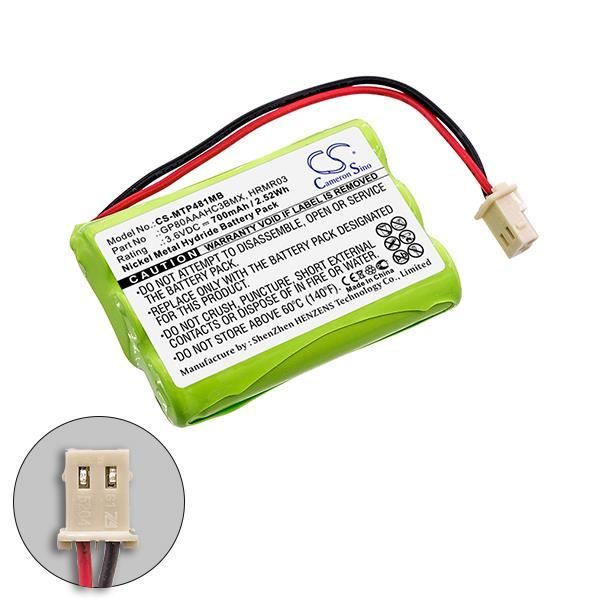 TECHTEK Batterie 700mAh compatible avec [Motorola] O201C