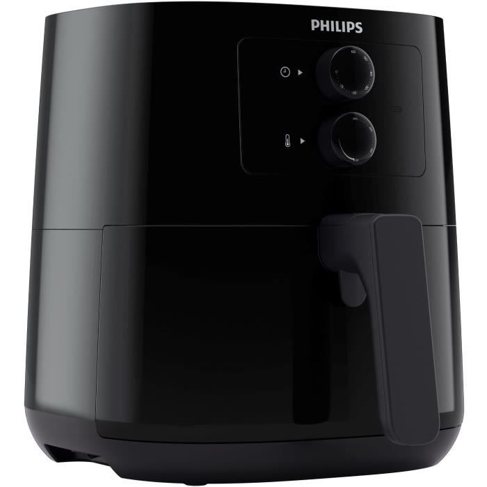 Friteuse sans huile PHILIPS - Airfryer HD9200/90 Série 3000 - Capacité 4,1L - Jusqu'à 4 personnes - 7 programmes de cuisson - 1400W