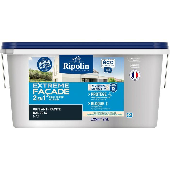 Peinture extrême façade 2 en 1 Ripolin - vue 2