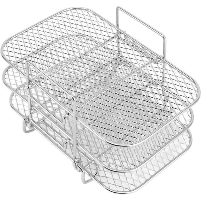 Support de Friteuse à Air pour Friteuses à Double Panier en Acier Support de Friteuse à Air pour Friteuses à Double Panier en Acier