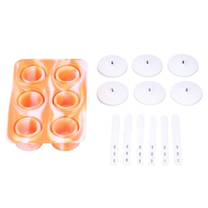Porte-Glace Anti-Goutte Enfants - Lot De 4 - Silicone Sans BPA - Avec Paille - Réutilisable Et Lavable Au Lave-Vaisselle