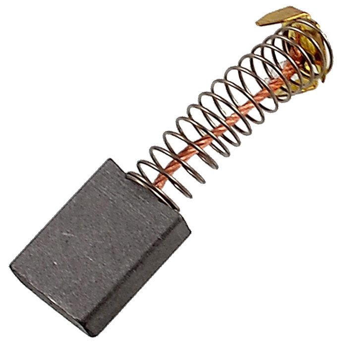 2 Balais De Charbon Pour Outil électrique Berner BHD-3 - Dimensions 5,2x9,5x18 Mm - Graphite, Coupe-circuit Automatique