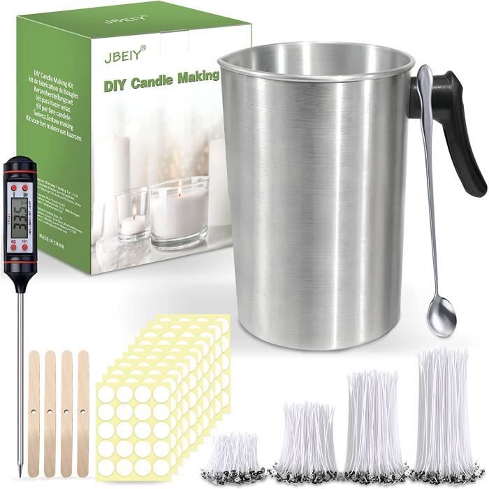 Yuning Fondoir à Bougies électronique, Kit de Fabrication de Bougies avec 1L Machine de Fonte Cire Bougie avec Affichage LED, Mèches, Bâtons, Autocollants de Mèche, 100W Fondeur de Cire électrique Yuning Fondoir à Bougies électronique, Kit de Fabrication de Bougies avec 1L Machine de Fonte Cire Bougie avec Affichage LED, Mèches, Bâtons, Autocollants de Mèche, 100W Fondeur de Cire électrique