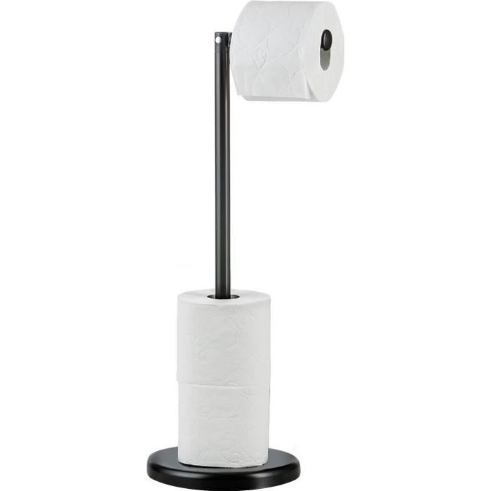 Tatkraft Loit Porte Rouleau Papier Toilette Sur Pied En Acier Avec Revetement Nettoyage Et Entretien Facile 5 Rouleaux De Cdiscount Bricolage