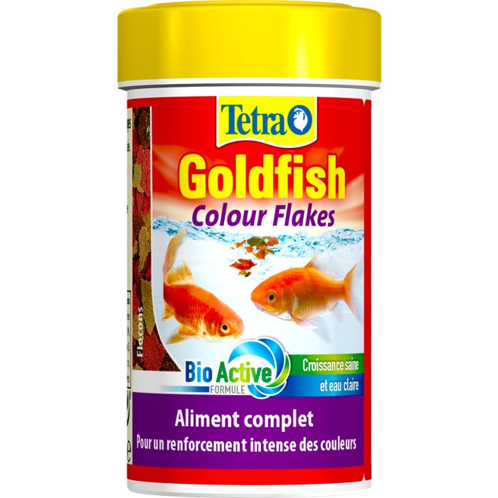 Flocons pour poissons - Tetra - Goldfish Color - 100ml - Alimentation spécifique - Poissons exotiques