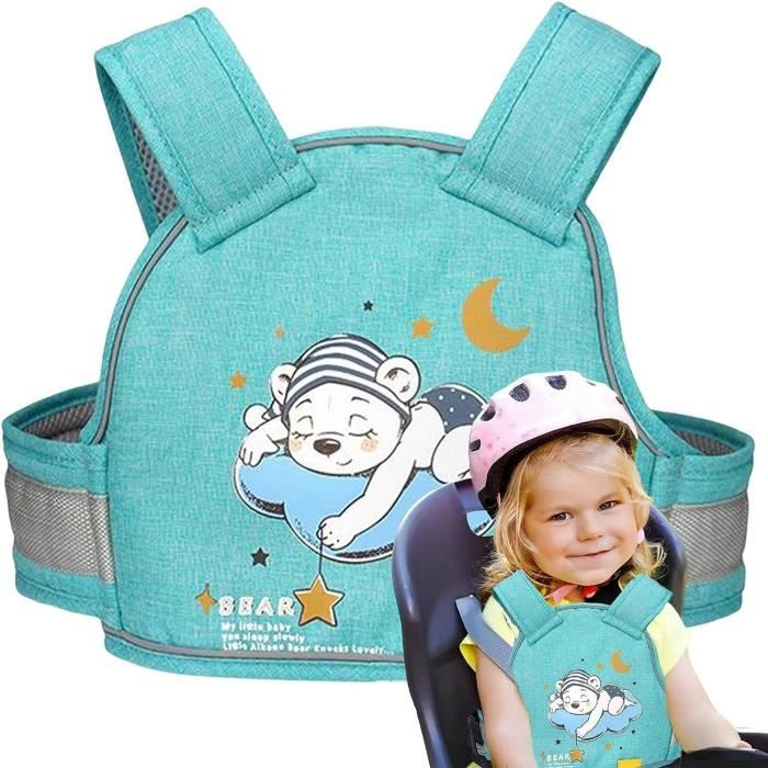 Ceinture De Sécurité Moto Enfant - Harnais Réfléchissant Anti-Chute Pour Passager