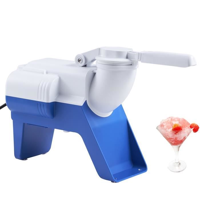 Broyeur à glace électrique 110 V en acier inoxydable à deux