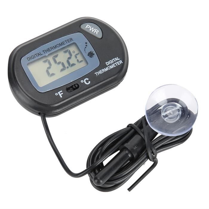 Meilleurs prix pour Thermomètre électronique - VVIKIZY - Aquarium - Plage de mesure - Installation facile - Grand écran