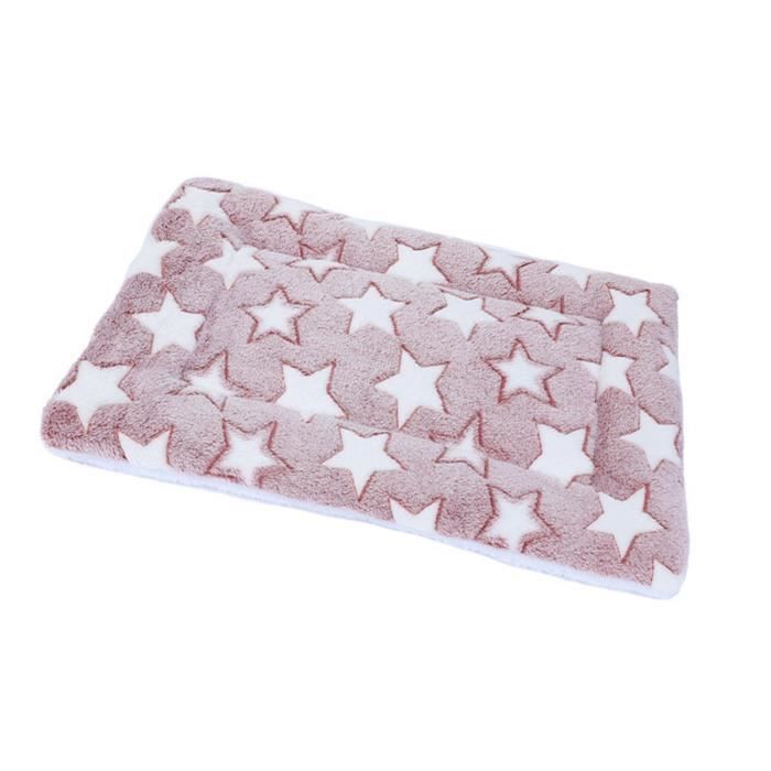 Comparer les prix de Vvikizy Tapis Chaud pour Chien Double Face en Peluche Confortable Épais Coussin de Sommeil Mignon pour Chien et Chat
