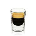Café,Tasse à café Nespresso en verre à Double paroi 85-150ml,tasse à café isolée transparente,tasse à thé résistante à - Type 350ml-1