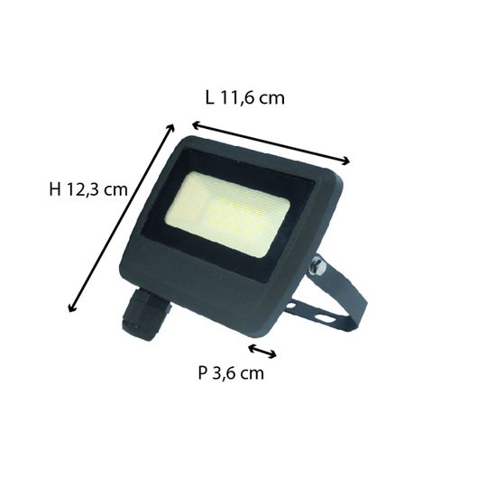 Dio LED Außenstrahler IP65 – 20W, 1600 Lumen, Wasserdicht Für Terrasse & Garten