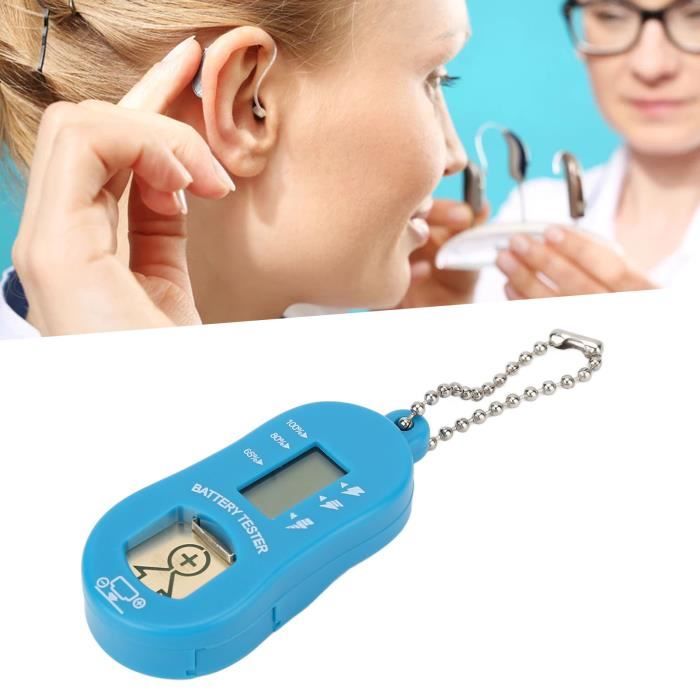 Vérificateur de piles numérique pour appareil auditif