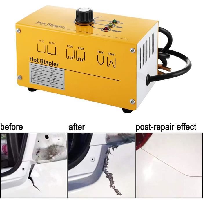 Machine à Souder Plastique Sans Fil WingFly - Compatible Batterie Bosch 18V - 400 Agrafes Incluses