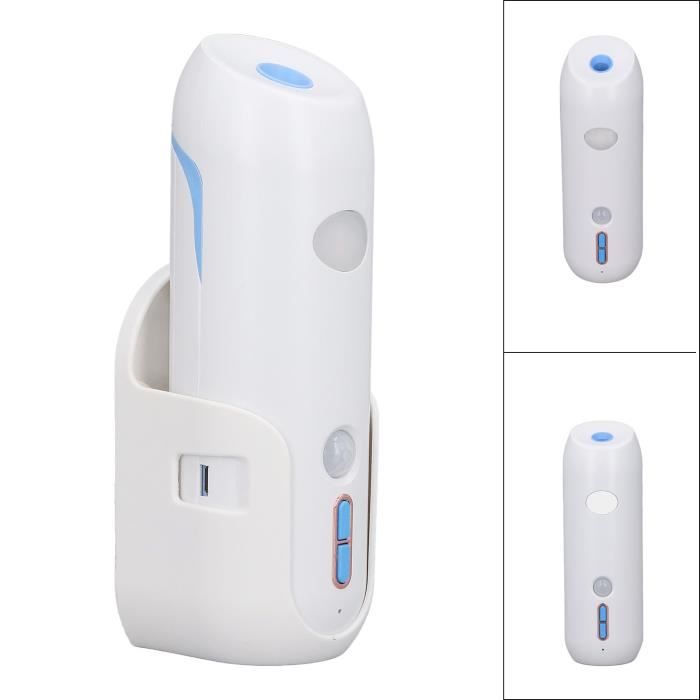Diffuseur d'aromathérapie intelligent avec détecteur de mouvement, machine d 'aromathérapie automatique rechargeable de grande capacité, design sans fil, pour un sommeil réparateur ou un environnement