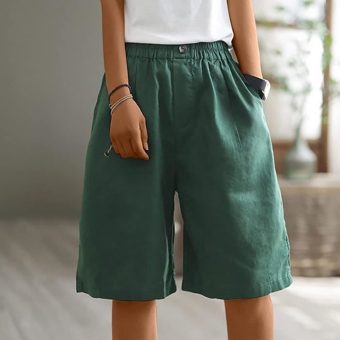 Short genoux femme new arrivals