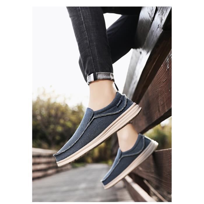 Chaussures bateau Homme Respirante Classique Casual